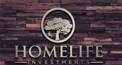 Desktop Screenshot of homelifeinvestments.com